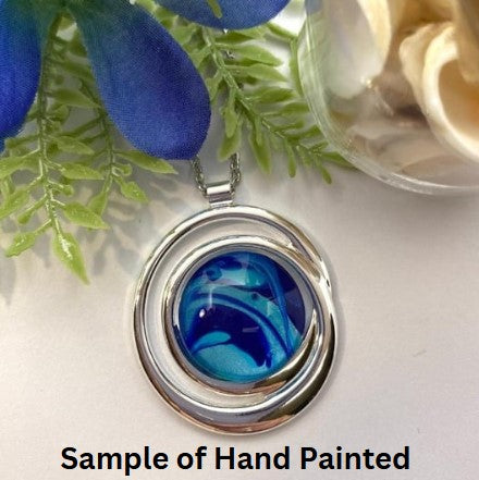 Design your own Silver Swirl Pendant