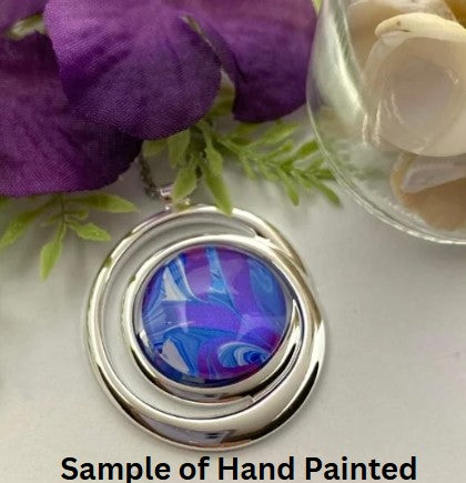 Design your own Silver Swirl Pendant