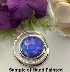 Design your own Silver Swirl Pendant