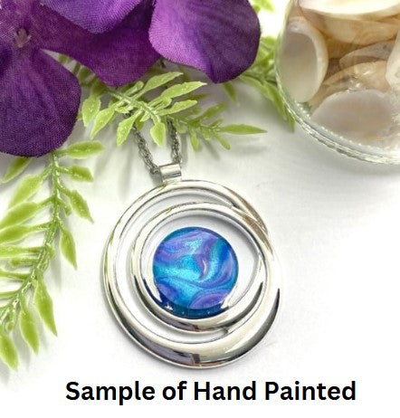 Design your own Silver Swirl Pendant