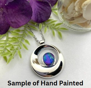 Design you own Silver CirclePendant
