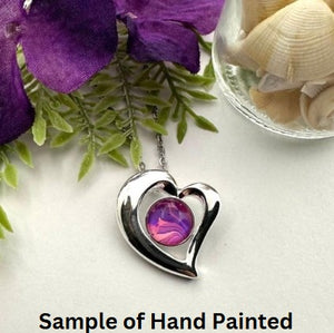 Design your own Silver Heart Pendant