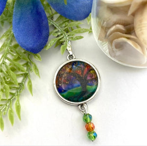 Glass Tree of Life Pendant