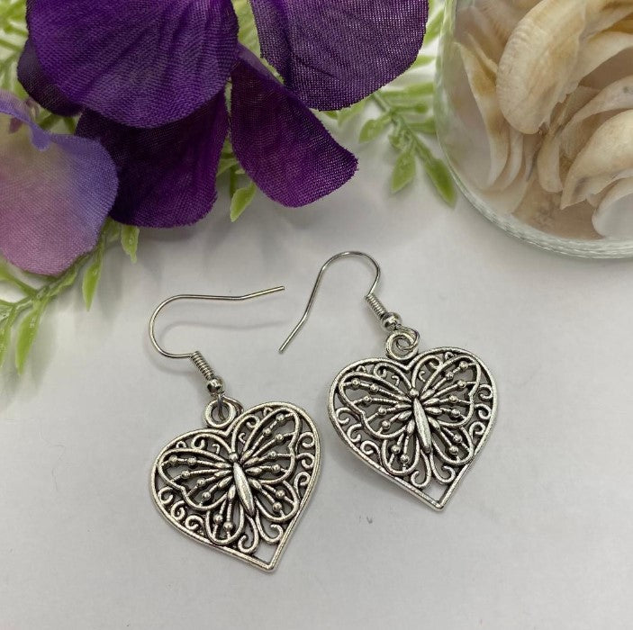 Butterfly Metal Earrings