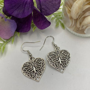 Butterfly Metal Earrings