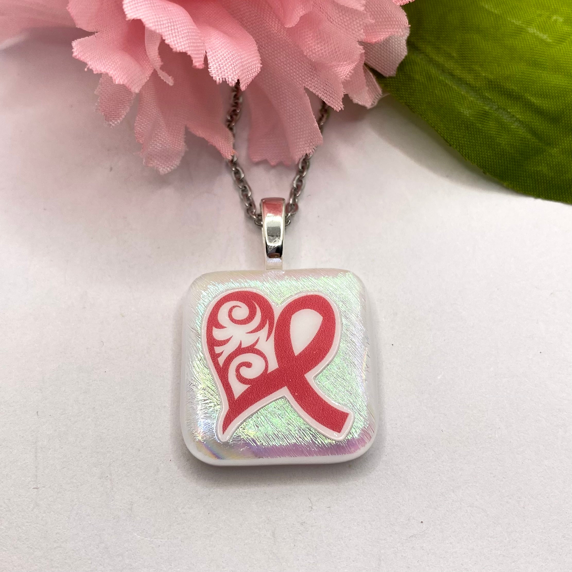 Breast Cancer Necklace