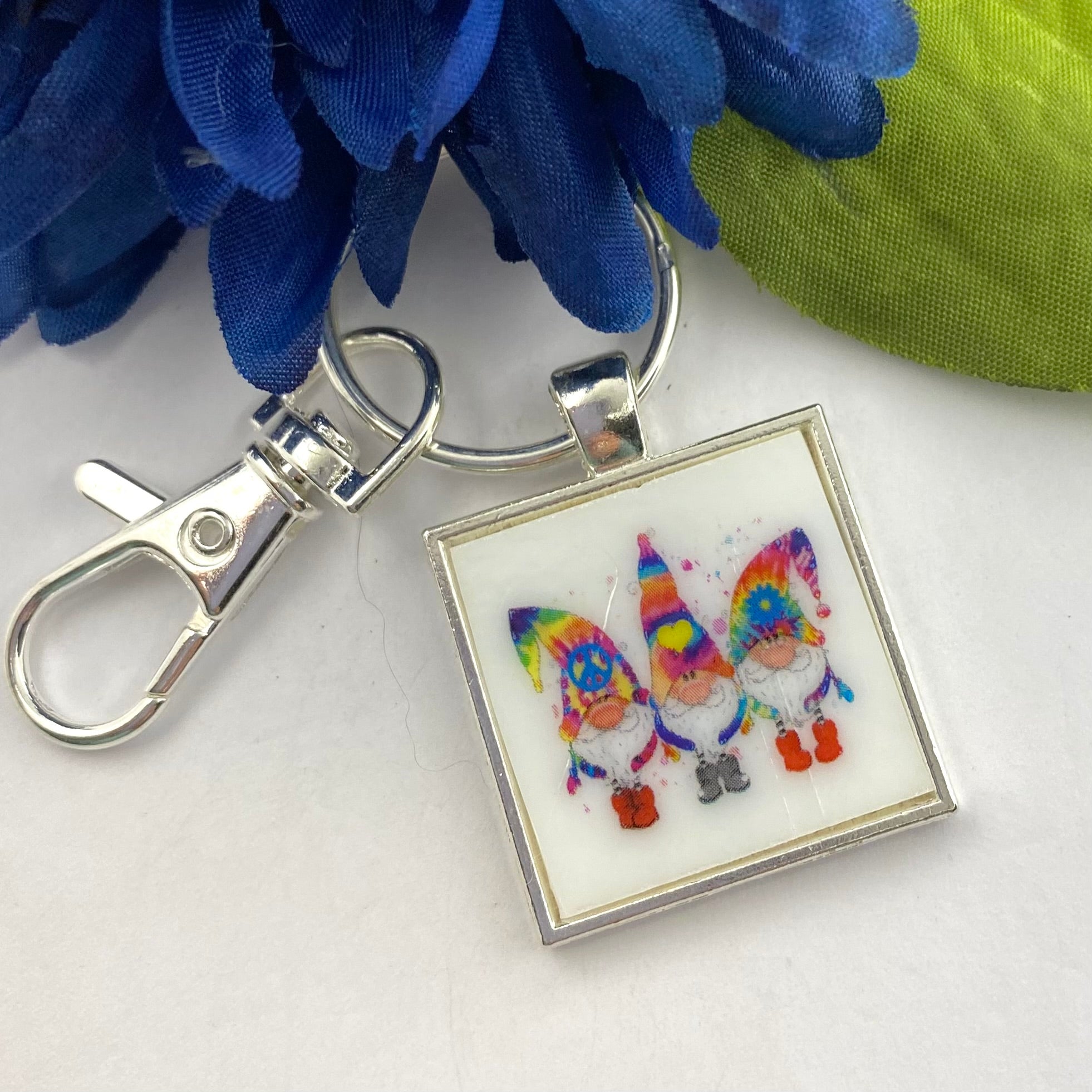 Hippy Gnome Key Chain